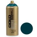 Floristik24 Farba w sprayu Petrol Montana Gold Blue Matt 400ml