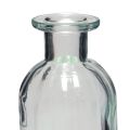 Floristik24 Wazon butelkowy Wazon szklany wysoki Ø7,5 cm W14 cm