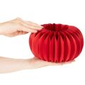 Dekoracja papierowa plaster miodu dynia okrągła nowoczesna dekoracja stołu 24cm 4 szt. | Floristik24.pl