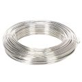 Floristik24 Drut aluminiowy, srebrny, 3 mm, drut rzemieślniczy do projektów kreatywnych, 1 kg