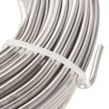 Drut aluminiowy, srebrny, 3 mm, drut rzemieślniczy do projektów kreatywnych, 1 kg | Floristik24.pl
