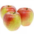 Floristik24 Sztuczne jabłko, ozdobne owoce Ø8cm 4szt