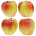 Floristik24 Sztuczne jabłko, ozdobne owoce Ø8cm 4szt