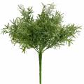 Floristik24 Krzew szparagów ozdobny z 9 gałęziami sztuczna roślina