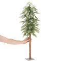 Sztuczna jodła z dekoracją śnieżną, zimowa i świąteczna, 95 cm | Floristik24.pl