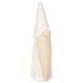 Floristik24 Dekoracyjna figurka krasnala, lekka ceramika, styl skandynawski, 18 cm, 3 sztuki