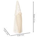 Dekoracyjna figurka krasnala, lekka ceramika, styl skandynawski, 18 cm, 3 sztuki | Floristik24.pl