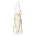 Dekoracyjna figurka krasnala do postawienia, dekoracja świąteczna, ceramiczna, 22 cm | Floristik24.pl