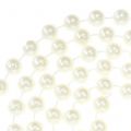 Floristik24 Sznurek perłowy biały 10mm 6m