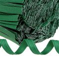 Floristik24 Listwy do wiązania krótkie zielone 20cm podwójny drut 1000szt