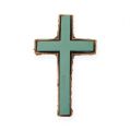 Floristik24 Krzyż piankowy mały zielony 42cm 4szt florystyka pogrzebowa