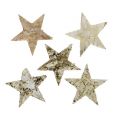 Floristik24 Gwiazdki brzozowe 6cm 100 sztuk