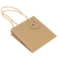 Doniczka z papieru prążkowanego folią 12x12cm 8 szt | Floristik24.pl