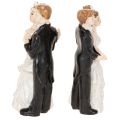 Panna młoda i pan młody 6cm 2szt | Floristik24.pl