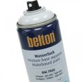 Floristik24 Bezbeltonowa farba wodna w sprayu szary wysoki połysk w sprayu jasnoszary 400ml