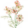 Floristik24 Kosz na biżuterię Cosmea Brzoskwinia sztuczne kwiaty letnie kwiaty 61cm