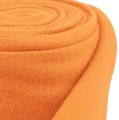Floristik24 Deco Fleece Orange 15cm 5m