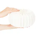 Obrączka papierowa w kształcie plastra miodu, dynia, okrągła, duża, do suszonych kwiatów i jesiennych dekoracji, 24 cm, 4 szt. | Floristik24.pl
