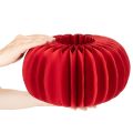 Papier dekoracyjny w kształcie dyni w kształcie plastra miodu 34cm 2 szt. | Floristik24.pl