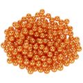 Floristik24 Koraliki ozdobne pomarańczowe, 8mm, 250 szt.