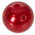 Koraliki ozdobne Ø2cm czerwone 12 szt | Floristik24.pl