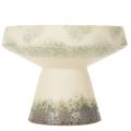 Dekoracyjna miska ceramiczna, kremowo-szaro-zielona, Ø20cm, wys.16cm | Floristik24.pl