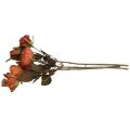 Floristik24 Deco różany bukiet sztuczne kwiaty różany bukiet pomarańczowy 45cm 3szt)