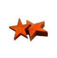 Floristik24 Gwiazdy drewniane mix pomarańczowy do rozsypywania 3-5cm 72szt.