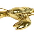 Floristik24 Figurka dekoracyjna homar 8cm złota