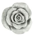 Floristik24 Deco Rose Grey 13cm