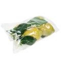 Floristik24 Owoce ozdobne cytryny z liśćmi żółte 9,5cm 4szt