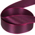 Wstążka prezentowa, fioletowa wstążka z tafty, elegancko błyszcząca, szerokość 25 mm, długość 50 m | Floristik24.pl
