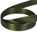 Wstążka prezentowa z tkanym brzegiem, wstążka taftowa do rękodzieła, szerokość 15 mm, długość 50 m | Floristik24.pl