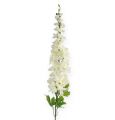 Floristik24 Delphinium Białe Sztuczne Delphinium Jedwabne Kwiaty Sztuczne Kwiaty 3szt