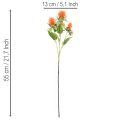 Sztuczny krokosz pomarańczowy jako sztuczny kwiat do wazonów i dekoracji, 55 cm, 4 sztuki | Floristik24.pl