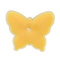 Floristik24 Zapachowy motylek tea light Ø4,8cm H2cm żółty 6szt