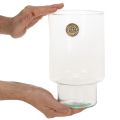 Pojemnik szklany cylindryczny Eco Glass 25cm | Floristik24.pl