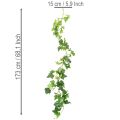 Sztuczny bluszcz do dekoracji pokoju 173cm | Floristik24.pl