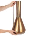 Elegancki wazon stojący, styl vintage, orientalny, metalowy dzbanek dekoracyjny w kolorze miedzianym, Ø27cm, wys. 58cm | Floristik24.pl