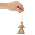 Figurka anioła do powieszenia na choinkę, 10cm, 12 szt. | Floristik24.pl