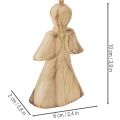 Figurka anioła do powieszenia na choinkę, 10cm, 12 szt. | Floristik24.pl