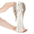 Figurka anioła stojącego i modlącego się, dekoracja, 36 cm | Floristik24.pl