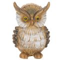 Figurka sowy, mała siedząca sowa, dekoracja, 11 cm | Floristik24.pl