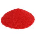 Floristik24 Kolor piasek 0,5mm czerwony 2kg
