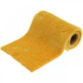Floristik24 Futro Ribbon Yellow Faux Fur for Crafting Table Runner 15×150cm