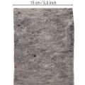 Dwukolorowy zawias do garnków z filcu wełnianego, szaro-czarny, 15 cm x 5 m | Floristik24.pl