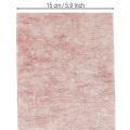 Filcowa wstążka, 100% wełna, dwukolorowa, jako podkładka pod garnek, filcowa wstążka biało-czerwona, 15 cm x 5 m | Floristik24.pl