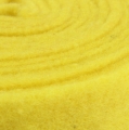 Floristik24 Wstążka filcowa żółta wstążka dekoracyjna filc 7,5cm 5m