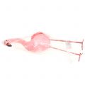 Floristik24 Deco Flamingo z piórami różowy H45cm