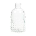 Floristik24 Ozdobne butelki mini wazony szklane świeczniki wys. 12,5cm 6szt